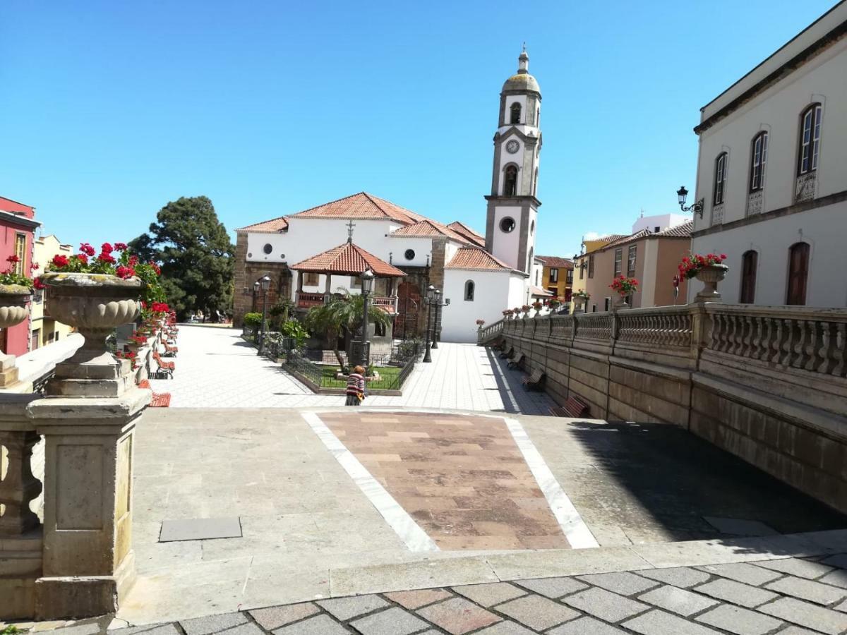 Canarian House With Views And Pool Los Realejos Exteriör bild